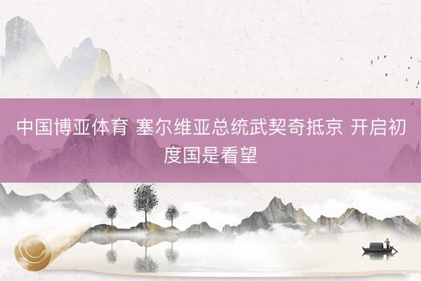 中国博亚体育 塞尔维亚总统武契奇抵京 开启初度国是看望